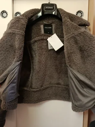 Montone corto Calliope grigio