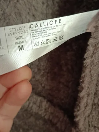 Montone corto Calliope grigio