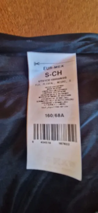 Falda estampada simil terciopelo