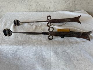 Apliques de pared forjados medievales