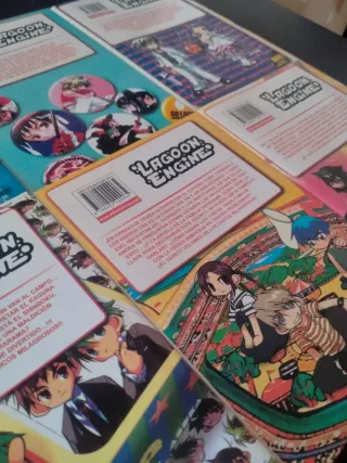Manga Lagoon Engine. Serie completa.