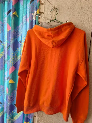 Sudadera John Smith con cremallera naranja