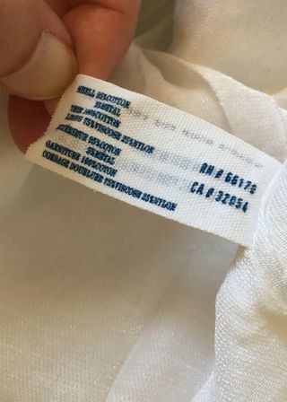 Minifalda blanca de Leifsdottir, talla XS