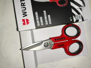 2 Tijeras Electricista Wurth Nuevas