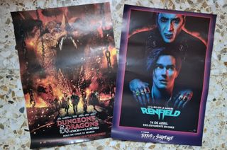 Pack 2 Pósteres Películas Dungeons & Dragons y Ren