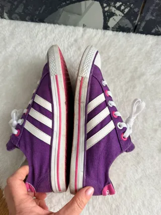 Adidas Scarpe Tela Viola Tg 37.5