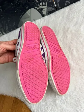 Adidas Scarpe Tela Viola Tg 37.5