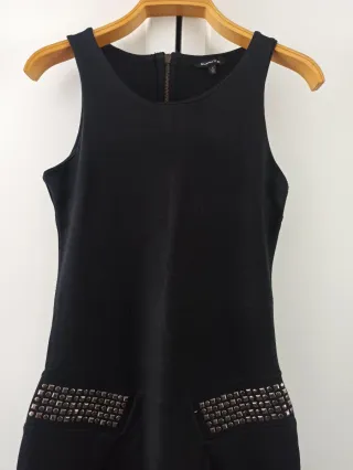 Vestido Negro - Massimo Dutti Negro