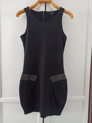 Vestido Negro - Massimo Dutti Negro