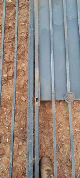 Puerta de entrada para finca