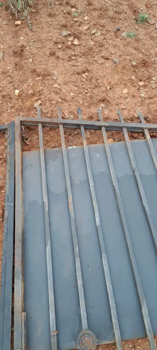 Puerta de entrada para finca