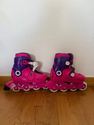 Patines Oxelo Talla Ajustable + Protecciones