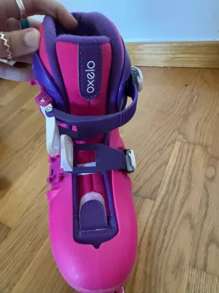 Patines Oxelo Talla Ajustable + Protecciones