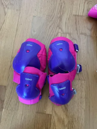 Patines Oxelo Talla Ajustable + Protecciones