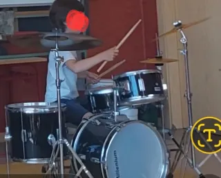 Batería Millenium Focus Junior Negra