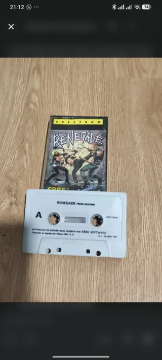 Renegade - ZX Spectrum - Edición Imagine / ERBE (C