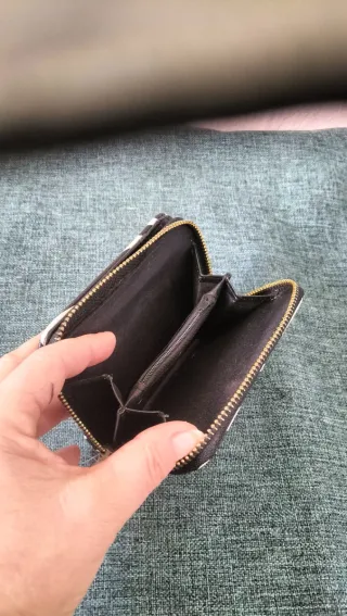 Monedero Betty Boop con destellos plateados