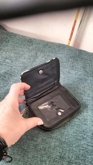 Monedero Betty Boop con destellos plateados