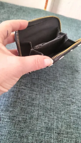 Monedero Betty Boop con destellos plateados