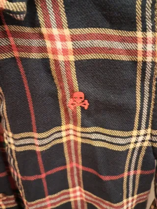 Camisa Scalper cuadros 10 años