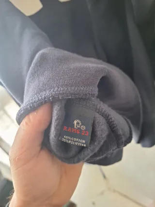 Sudadera RAMS 23 Azul