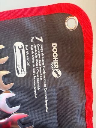 Juego Llaves Carraca Reversible Dogher 10-19mm