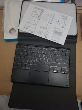 Funda Smart Keyboard CASE Negra/Gris