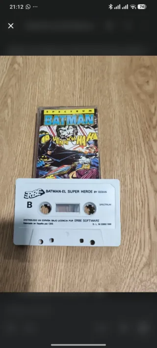 Batman - El Súper Héroe - ZX Spectrum - Edición Oc