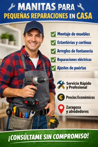 Pequeños trabajos o reparaciones domésticas