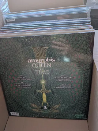 Amorphis Queen of Time Live LP Vinile