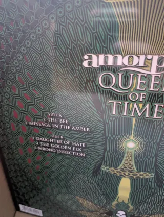 Amorphis Queen of Time Live LP Vinile