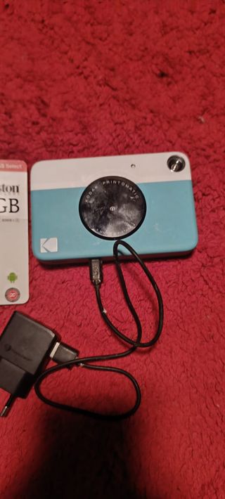 Cámara Digital Instantanea Kodak Printomatic Azul