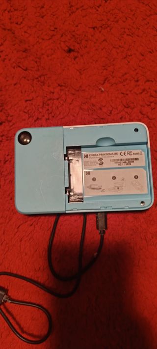 Cámara Digital Instantanea Kodak Printomatic Azul