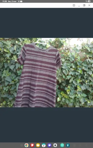 Vestito Zara Lana Zigzag Taglia M