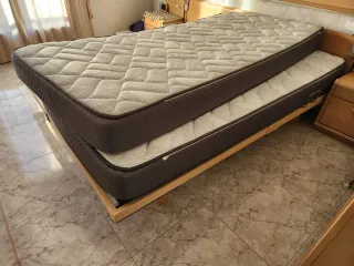 2 Colchones Cama Articulada 220x100
