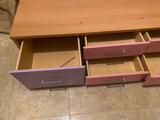 Cama nido con cajones