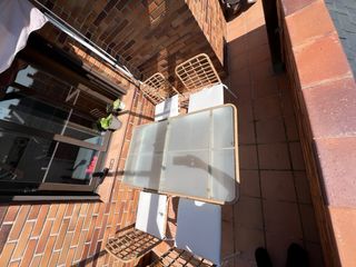 Conjunto Mesa y Sillas Jardín Outsunny