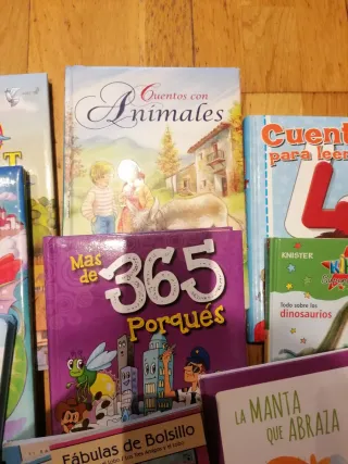 Se regala lote de libros infantiles