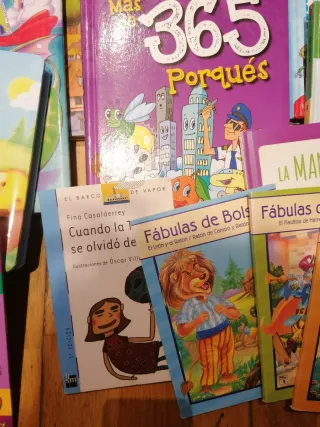 Se regala lote de libros infantiles