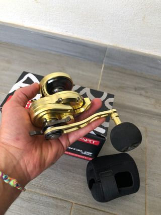 Carrete Hart Brutal SD 50L Dorado