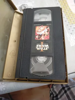 VHS Star Wars I: La Amenaza Fantasma