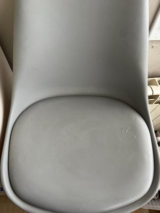 Taburetes de cocina madera y plástico