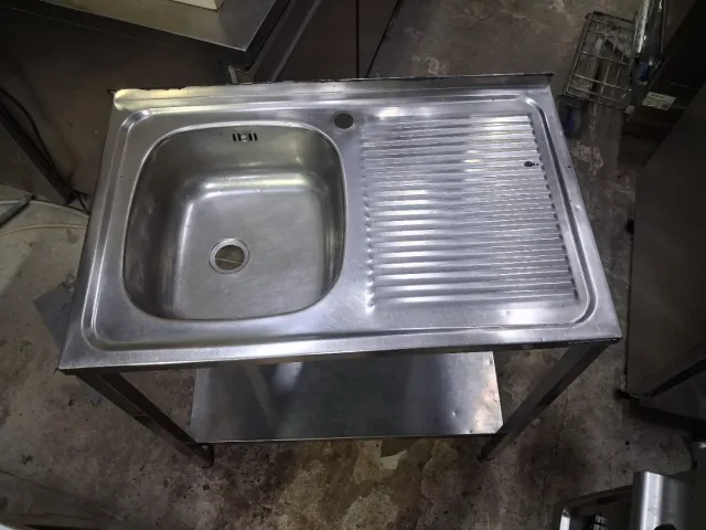 Fregadero industrial acero inoxidable