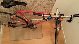 Bicicleta de carretera LEJEUNE roja