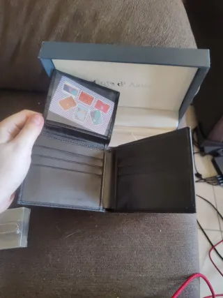 Pack Hombre Cote d'Azur: Reloj, Cartera y Bolígraf