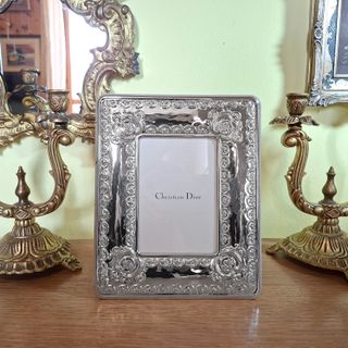 CHRISTIAN DIOR Cornice Portafoto in Argento 925