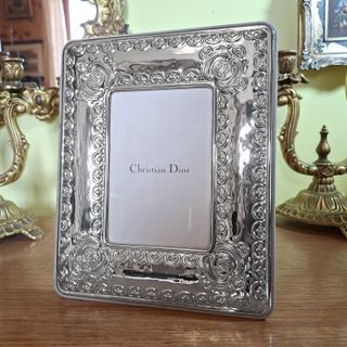 CHRISTIAN DIOR Cornice Portafoto in Argento 925