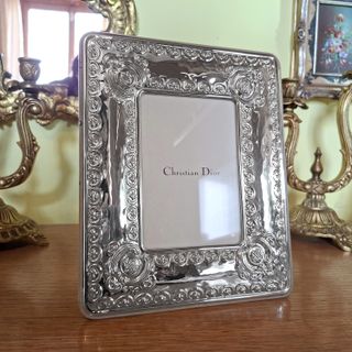 CHRISTIAN DIOR Cornice Portafoto in Argento 925