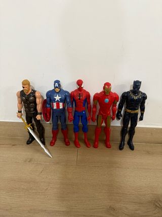 Pack 5 Figuras Marvel 30cm