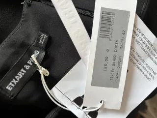 Vestido Etxart & Panno Negro Talla 42